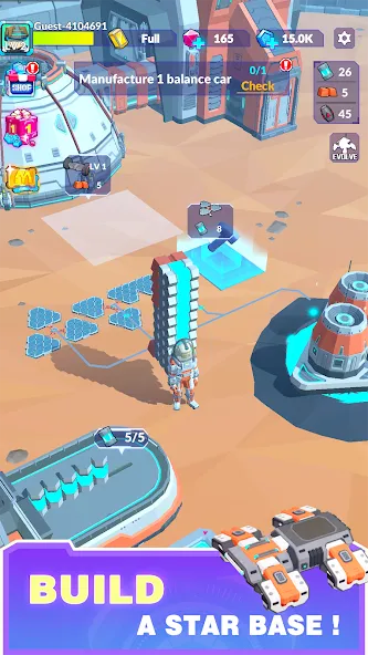 Space Survivor - Star Pioneer [MOD: безлимитные ресурсы и энергия] (Бесплатно / APK) — скриншот 2