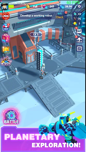 Space Survivor - Star Pioneer [MOD: безлимитные ресурсы и энергия] (Бесплатно / APK) — скриншот 3