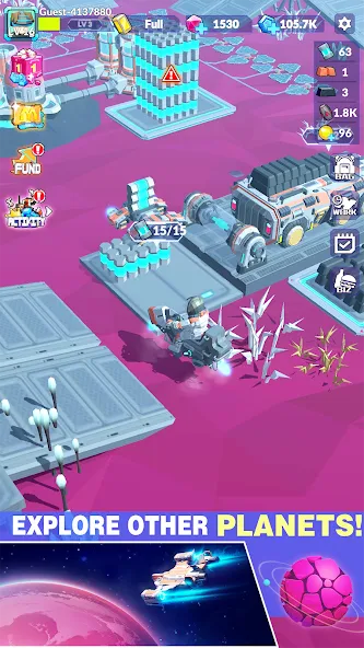 Space Survivor - Star Pioneer [MOD: безлимитные ресурсы и энергия] (Бесплатно / APK) — скриншот 5