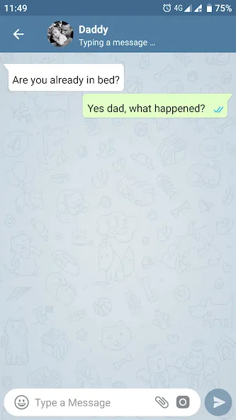 Fake Chat Messenger — TeleFake [MOD: реалистичные фейковые переписки без ограничений] на Андроид — скриншот 2