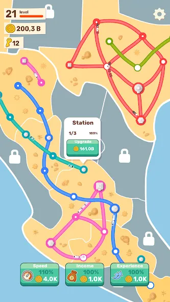 Скачать взлом State Railroad: Train Game [MOD: безлимитные деньги и все поезда открыты] — скриншот 3