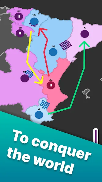Скачать Territory games: tactics war [MOD: безлимитные ресурсы и мощная армия] — скриншот 2