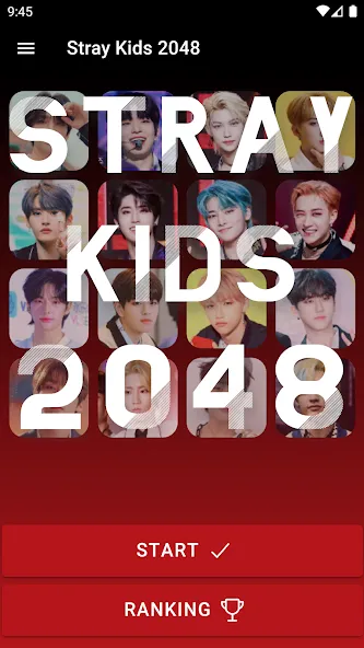 Stray Kids 2048 Game [MOD: разблокированы все участники и режимы] (Бесплатно / APK) — скриншот 1