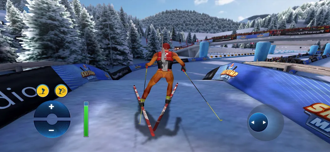 Winter Sports Mania [MOD: безлимитные монеты и все трассы] (Бесплатно / APK) — скриншот 1