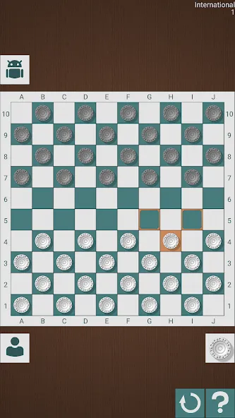 Взломанная Checkers 7 [MOD: без рекламы и подсказки] на Андроид — скриншот 2