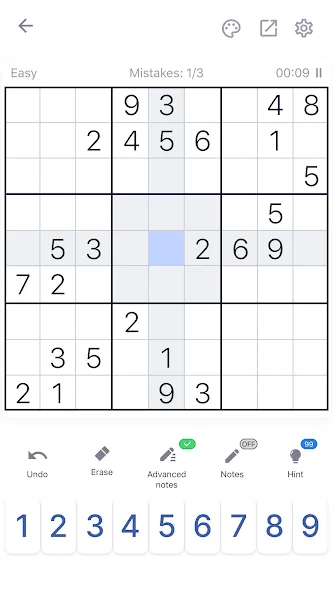 Sudoku - Classic Sudoku Puzzle [MOD: без рекламы и без ограничений] последняя версия — скриншот 4