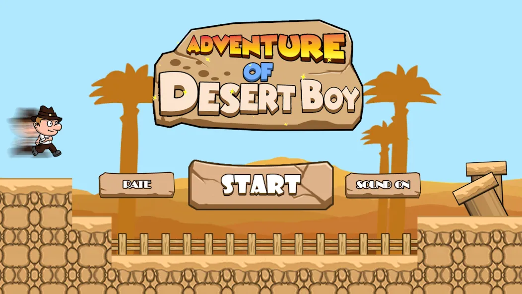 Ted Adventure of Desert Boy [MOD: безлимитные деньги и все уровни открыты] — Скачать бесплатно (APK) — скриншот 2