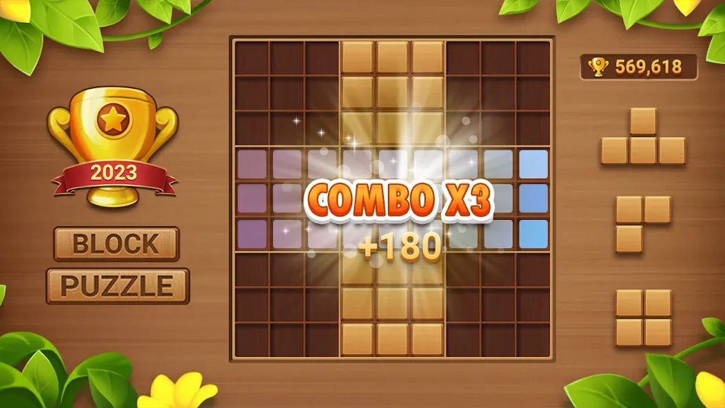 Block Puzzle Sudoku [MOD: без рекламы и подсказки доступны] на Андроид — скриншот 2