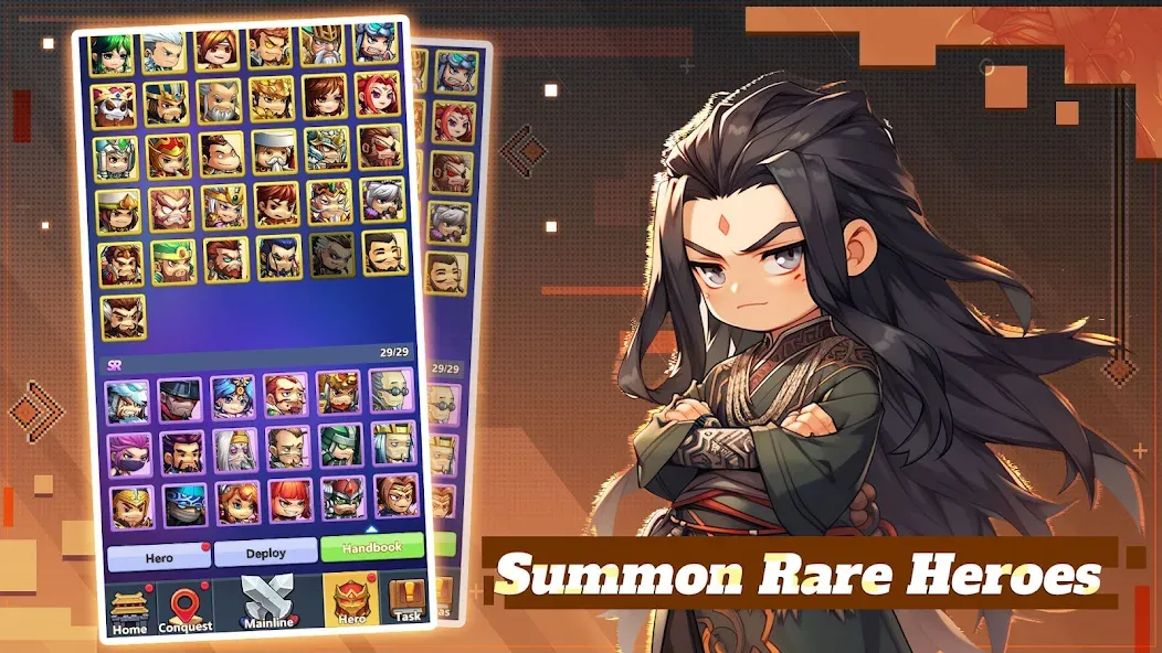 Mini Heroes: Summoners War [MOD: безлимитные деньги и алмазы] — Скачать бесплатно (APK) — скриншот 2