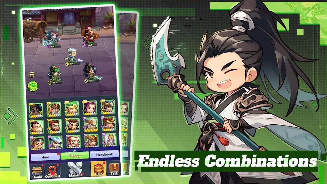Mini Heroes: Summoners War [MOD: безлимитные деньги и алмазы] — Скачать бесплатно (APK) — скриншот 3
