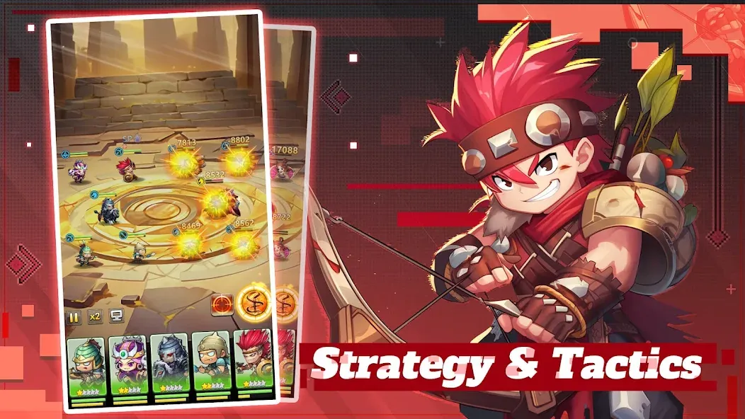 Mini Heroes: Summoners War [MOD: безлимитные деньги и алмазы] — Скачать бесплатно (APK) — скриншот 4