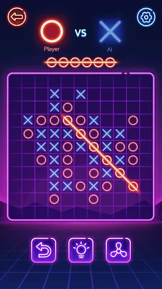 Скачать Tic Tac Toe 2 Player: XOXO [MOD: без рекламы и все режимы открыты] — скриншот 5