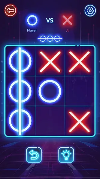 OX Game - XOXO · Tic Tac Toe [MOD: открыты все режимы и темы] — Скачать бесплатно (APK) — скриншот 1