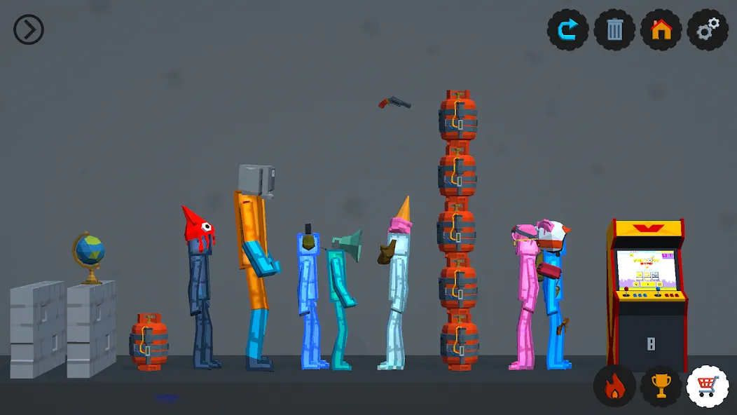 Playground 3D [MOD: много денег и всё открыто] (Бесплатно / APK) — скриншот 4