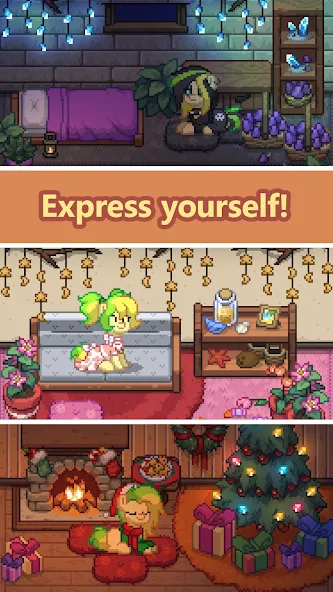 Скачать Pony Town - Social MMORPG [MOD: разблокированы все предметы] — скриншот 5