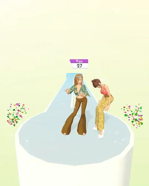 Взломанная Fashion Battle - Dress up game [MOD: безлимитные деньги и все наряды] на Андроид — скриншот 3