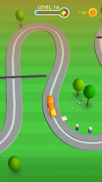 Скачать Train Adventure - Line Game [MOD: безлимитные ресурсы и открыты все уровни] — скриншот 1