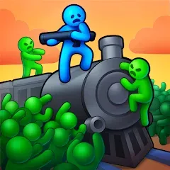 Train Defense: Zombie Game [MOD: безлимитные ресурсы и усиленная защита] — Скачать бесплатно (APK)