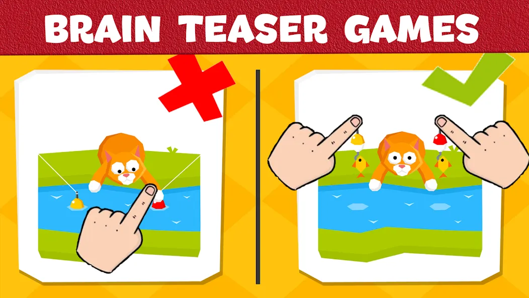 Скачать Brain Games: Puzzle for adults [MOD: без рекламы и все уровни открыты] на телефон — скриншот 3