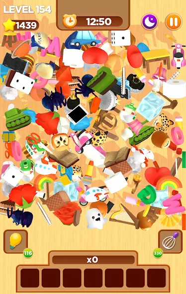 Match Triple 3D - Tile Connect [MOD: безлимитные деньги и все уровни открыты] на Андроид — скриншот 1