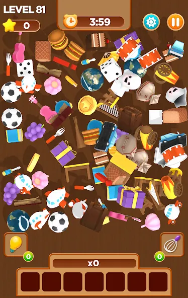Match Triple 3D - Tile Connect [MOD: безлимитные деньги и все уровни открыты] на Андроид — скриншот 4