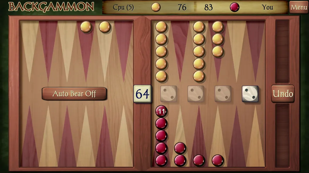 Скачать Backgammon [MOD: без рекламы и много монет] — скриншот 4