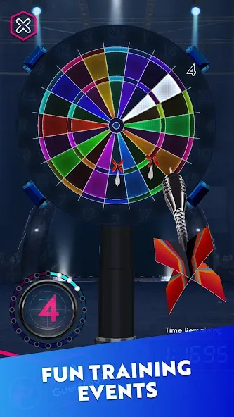 Скачать Darts of Fury [MOD: безлимитные деньги и все разблокировано] на телефон — скриншот 5
