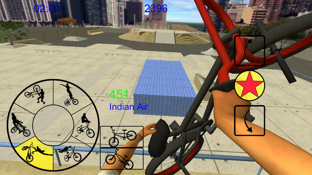 Скачать BMX Freestyle Extreme 3D [MOD: безлимитные деньги и все трюки] на телефон — скриншот 2