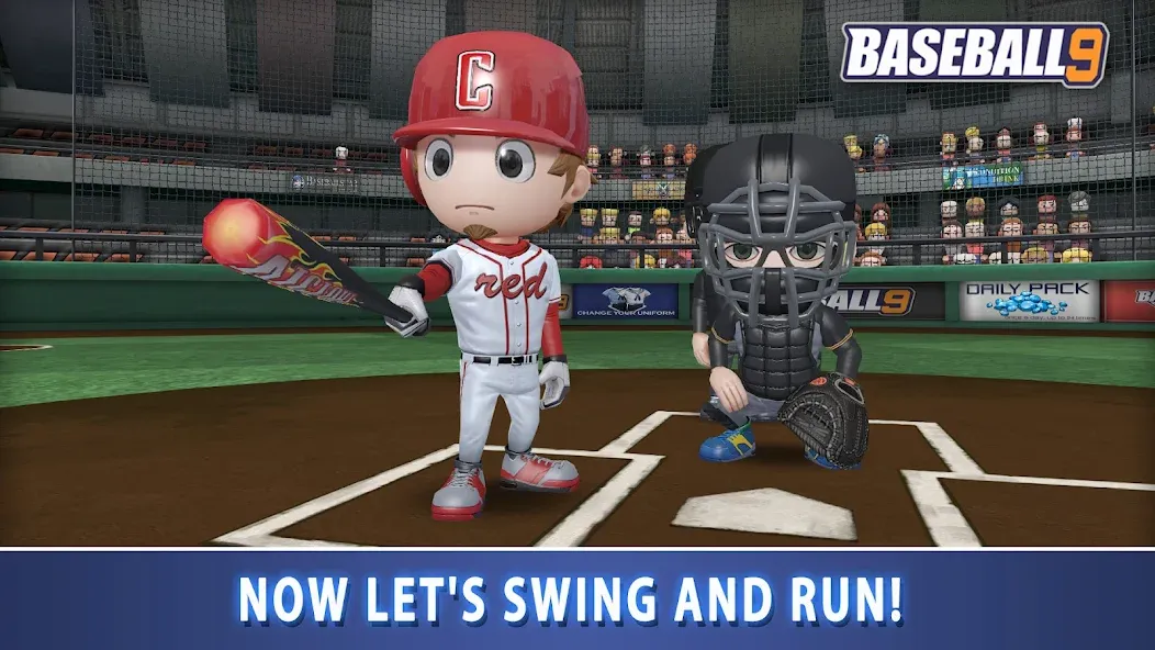 BASEBALL 9 [MOD: безлимитные деньги и энергия] — Скачать бесплатно (APK) — скриншот 4