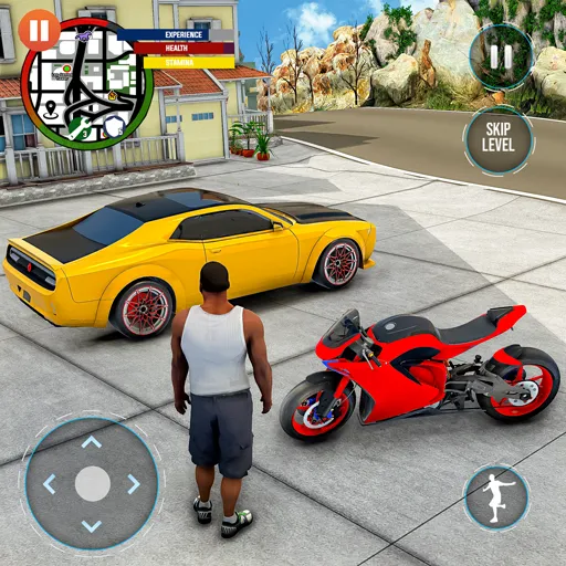 Police Car Driving: Car Games [MOD: безлимитные деньги и топливо] (Бесплатно / APK) — скриншот 1