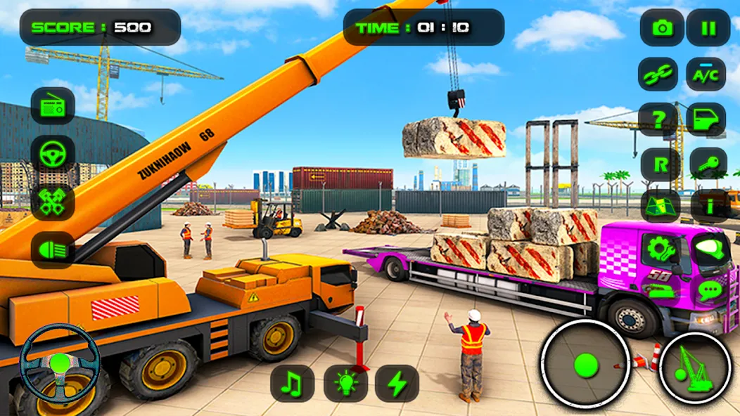 Скачать City Construction: Sand Games [MOD: безлимитные деньги и ресурсы] — скриншот 4