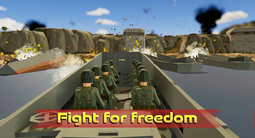 World War [MOD: безлимитные ресурсы и оружие] последняя версия — скриншот 5