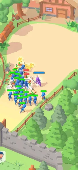 Warrior Factory [MOD: безлимитные ресурсы и улучшения] (Бесплатно / APK) — скриншот 3