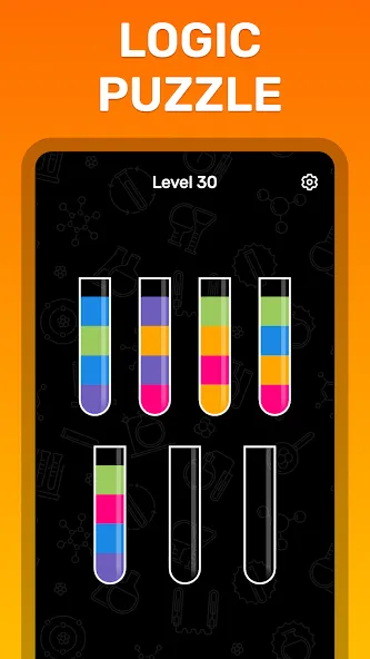 Water Sort Puzzle Color Game [MOD: без рекламы и все уровни открыты] (Бесплатно / APK) — скриншот 4