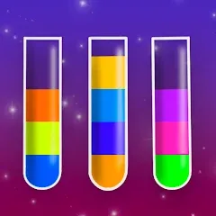 Water Sort Puzzle Color Game [MOD: без рекламы и все уровни открыты] (Бесплатно / APK)