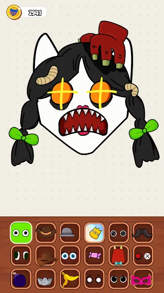 Скачать взлом Monster Makeover: Fun Custom [MOD: безлимитные монеты и все наряды открыты] — скриншот 3