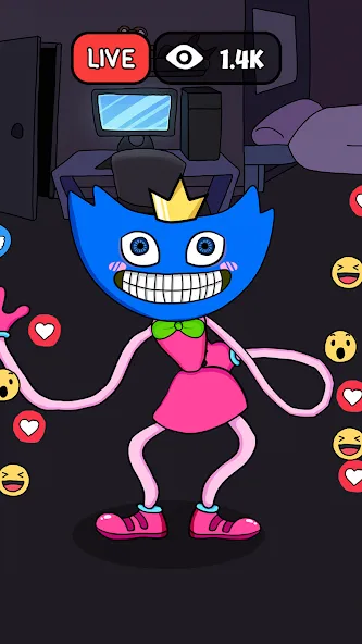 Скачать взлом Monster Makeover: Fun Custom [MOD: безлимитные монеты и все наряды открыты] — скриншот 5