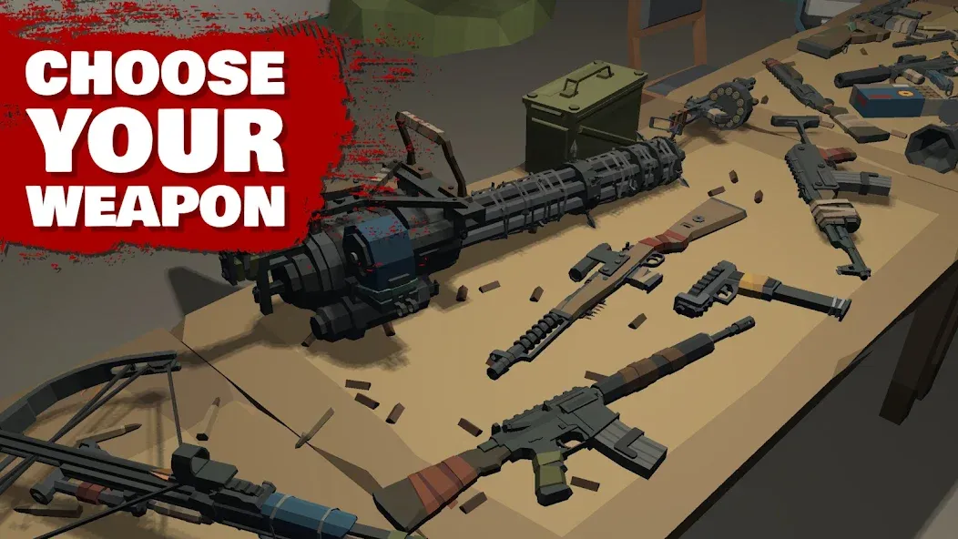 Взломанная Overrun: Zombie Tower Defense [MOD: безлимитные деньги и патроны] на Андроид — скриншот 1