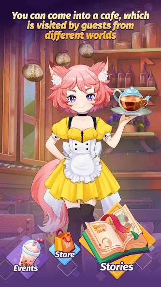 Скачать взлом Wonder Tea — Love & Mysteries [MOD: безлимитные монеты и подсказки] — скриншот 1