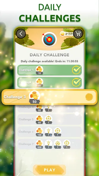 Word Connect - Words of Nature [MOD: безлимитные подсказки и открытые уровни] (Бесплатно / APK) — скриншот 3