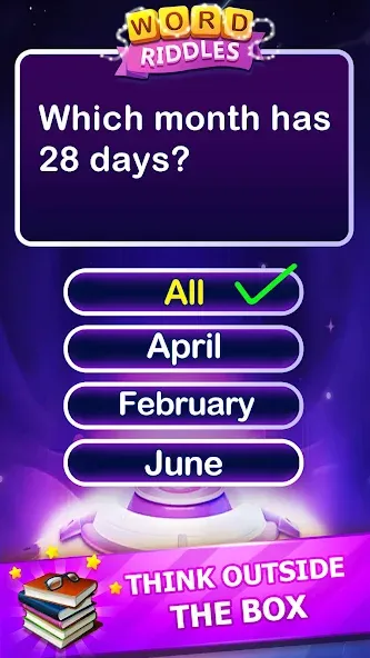 Word Riddles - Offline Word Ga [MOD: открыты все уровни без рекламы] — Скачать бесплатно (APK) — скриншот 4