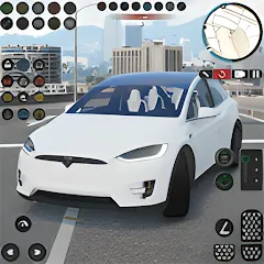 Скачать взлом Electric Tesla Model X Driver [MOD: безлимитные деньги и все машины открыты]