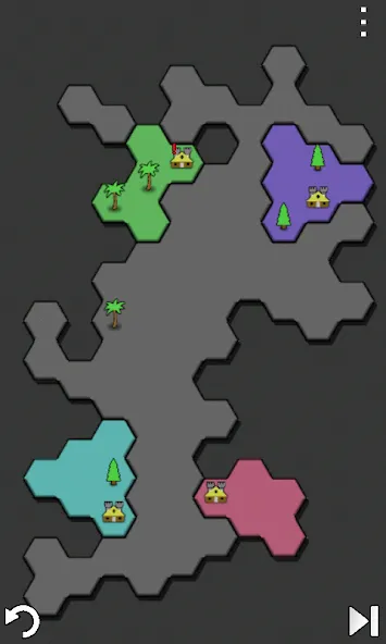 Antiyoy Classic [MOD: безлимитные ресурсы и открыты все уровни] последняя версия — скриншот 1