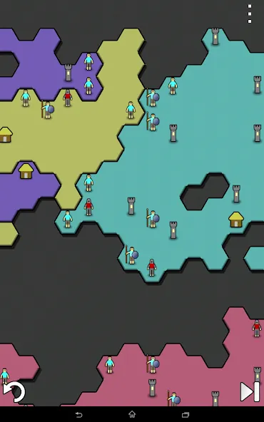Antiyoy Classic [MOD: безлимитные ресурсы и открыты все уровни] последняя версия — скриншот 2