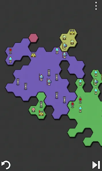 Antiyoy Classic [MOD: безлимитные ресурсы и открыты все уровни] последняя версия — скриншот 3