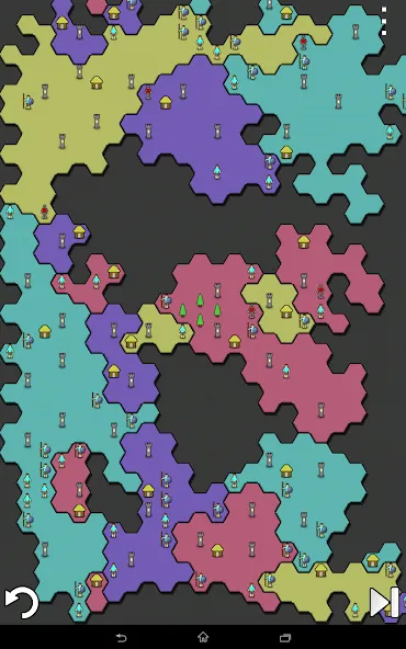 Antiyoy Classic [MOD: безлимитные ресурсы и открыты все уровни] последняя версия — скриншот 4