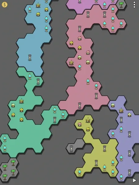 Antiyoy Online [MOD: много золота и все уровни открыты] последняя версия — скриншот 3