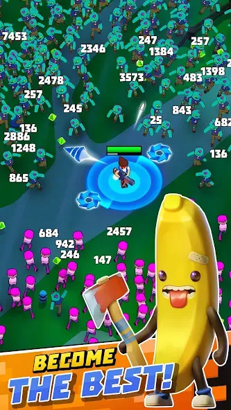 Zombie Crusher [MOD: много денег и усиленный урон] на Андроид — скриншот 3